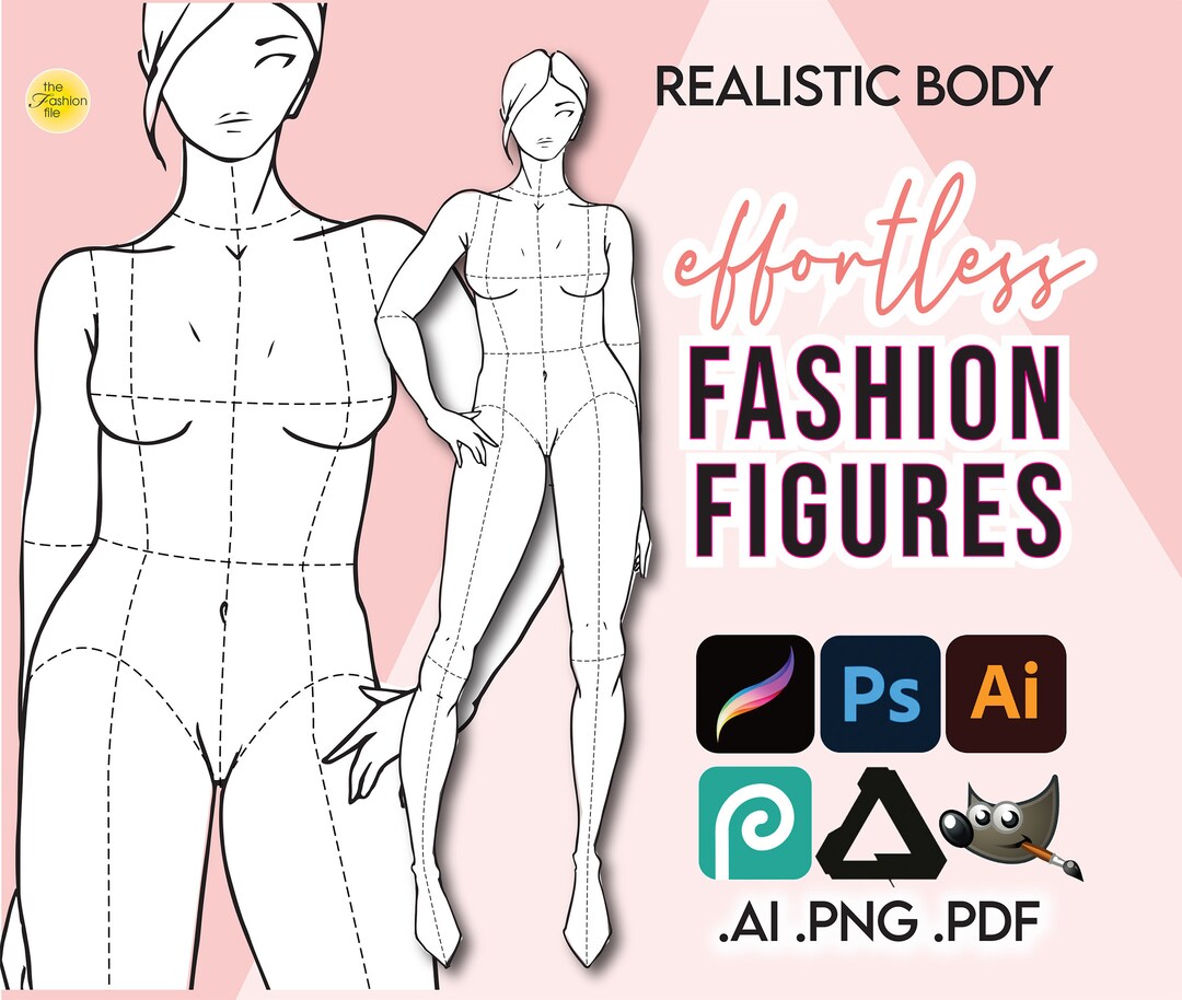 Female Full Body Fashion Pose. EPS Graphic by PCYHeartCraft · Creative  Fabrica