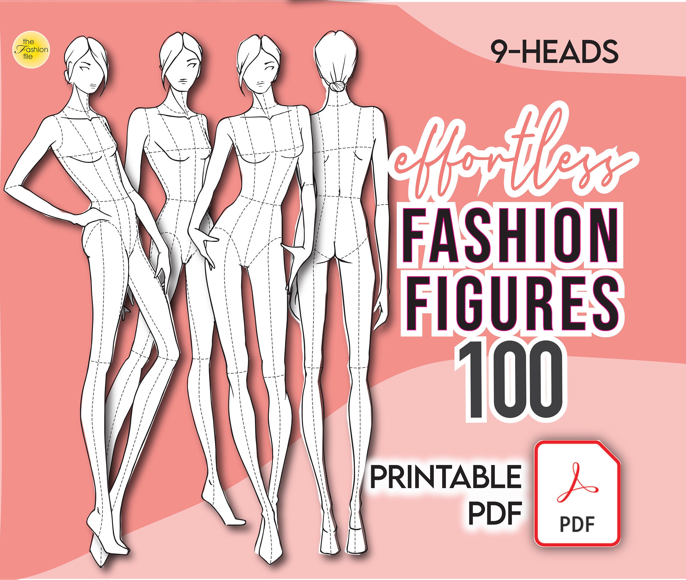 Fashion Figure Templates Printable