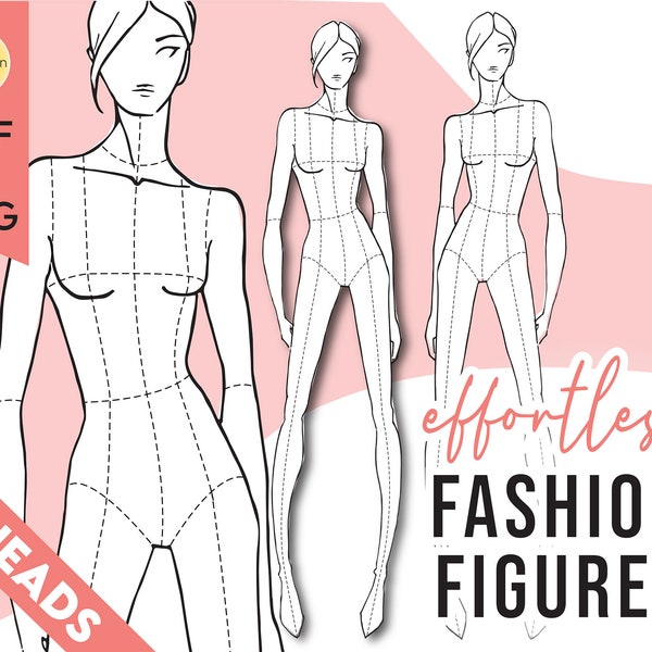 Fashion Sketch - Etsy