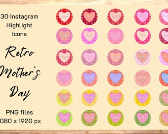 Mother Description Highlight Icons | For IG Highlight Icons and Mobile Wallpapers