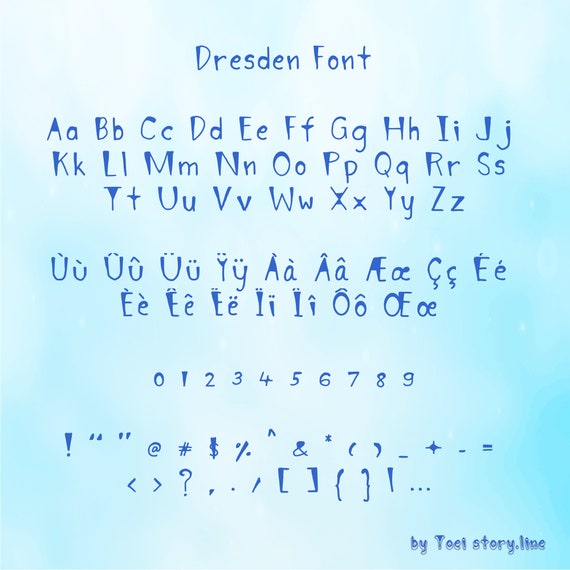 Dresden Font Handwritting Font Alphabets French Vowels Etsy Dresden Font Handwritting Font Alphabets French Vowels Etsy