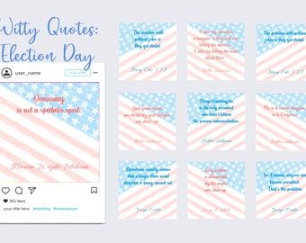 Witty Quotes for Election Day | Icon, Instagram Post, United State, Quote, Vote Instagram, Facebook post, Election Day, Highlight Icon
