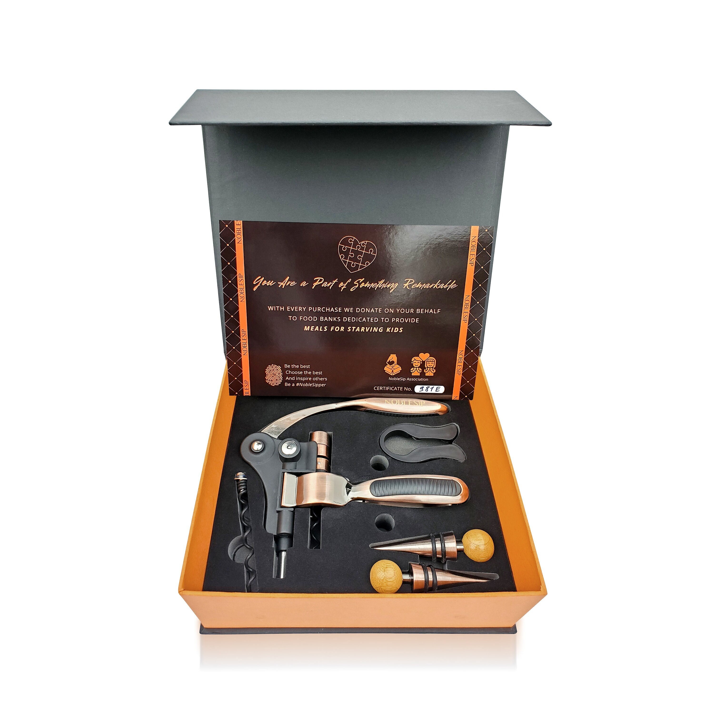 Wine Opener Set 6 PCS Kit Lever Wine Opener Foil Cutter 2 Etsy