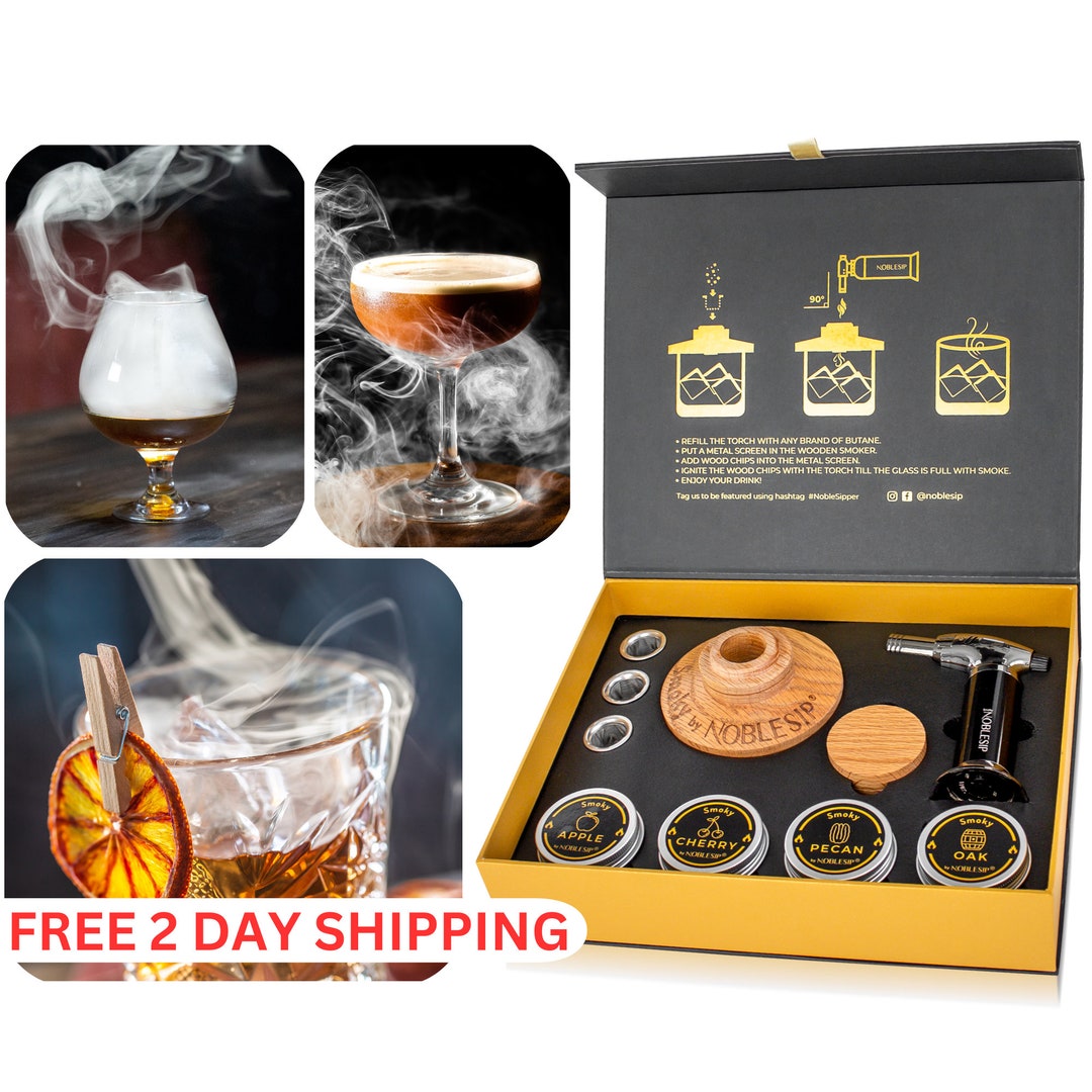 Cocktail Smoker Kit PREMIUM smoky by Noblesip All Etsy