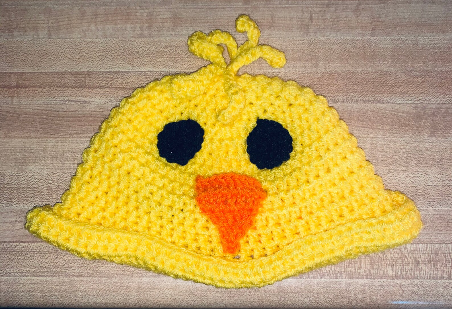 Yellow Duckling Hat for Baby 36 Monthsbaby Infant Hatduck Etsy