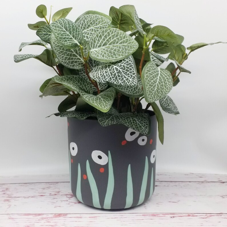 Eco friendly large Planter plant pot indoor 16 cm hand Etsy