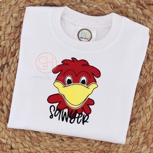Boys South Carolina Game Day Outfit, Boys personalized football season shirt with rooster mascot