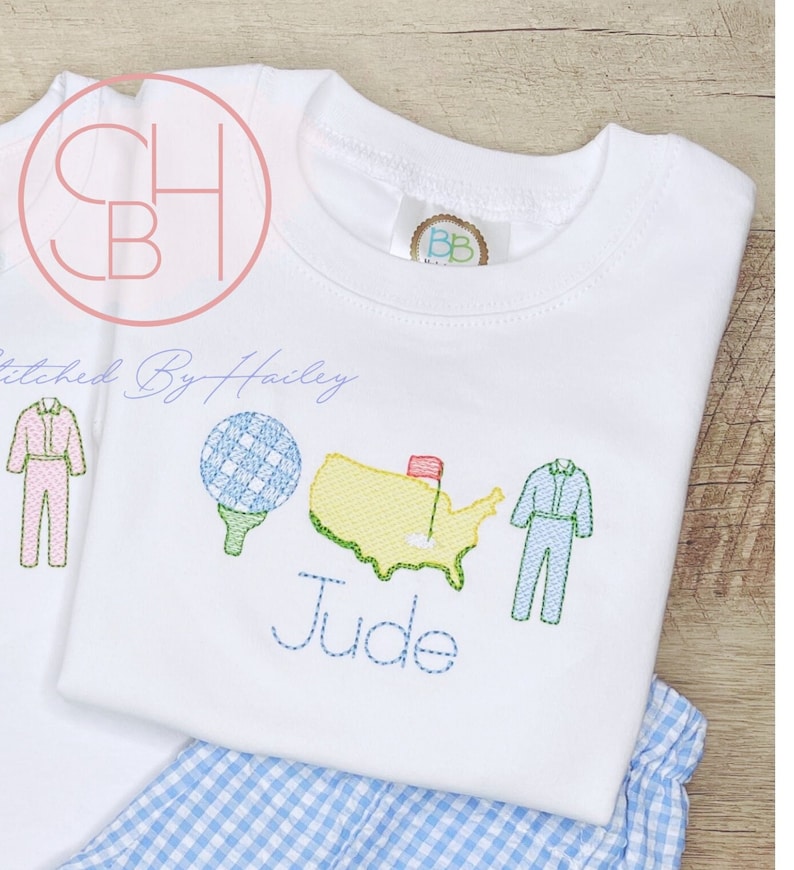 Boys Golf Shirt, Boys Personalized Golf Shirt Embroidered With Name Etsy