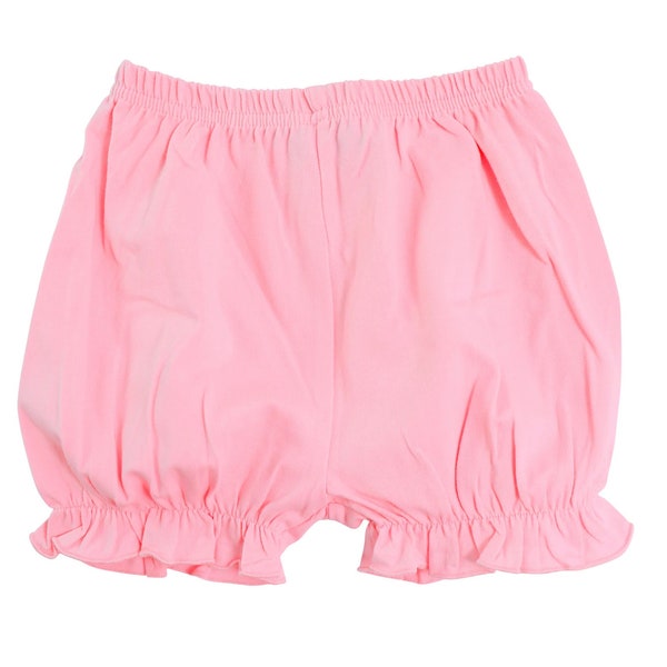 Girls Pink Bloomer Shorts