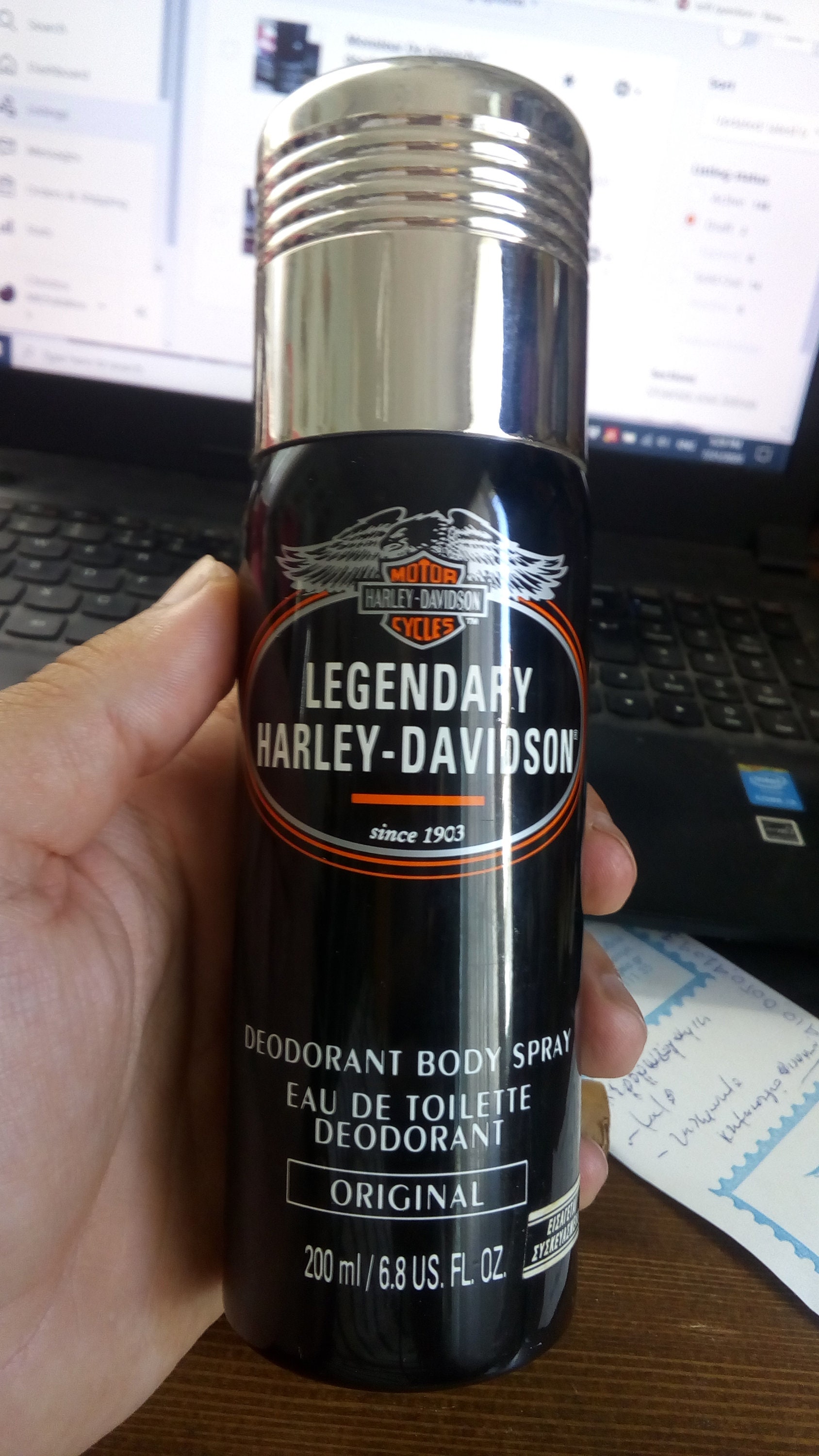 Benign komprimeret Opfattelse Harley Davidson Eau De Toilette Deodorant Spray 200 ML OLD - Etsy