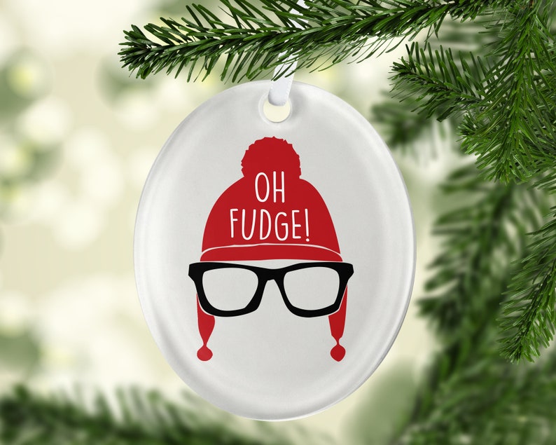 A Christmas Story Oh Fudge Ornament / Shatterproof  Etsy