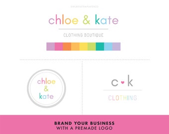 Cute Logo Design Etsy