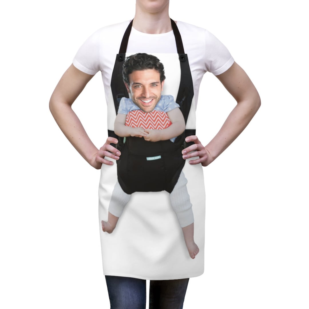 Personalized Baby Carrier Apron: ANY FACE, Fun Gag Gift - Etsy