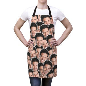 Personalized Face Chef Apron: Custom Photo Gift