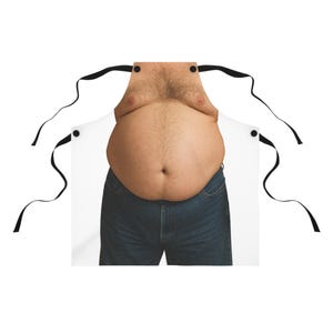 Beer Belly Chef Apron: Funny BBQ Costume, Kitchen Wear