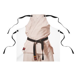 Karate Gi Chef Apron: Martial Arts Costume, Cooking Gift