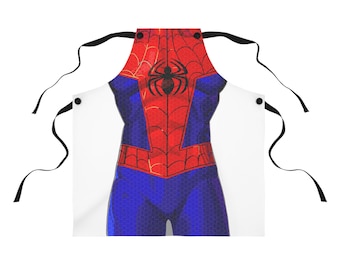 Spider-Man Apron: Fun Cooking Gift, Cosplay Chefwear