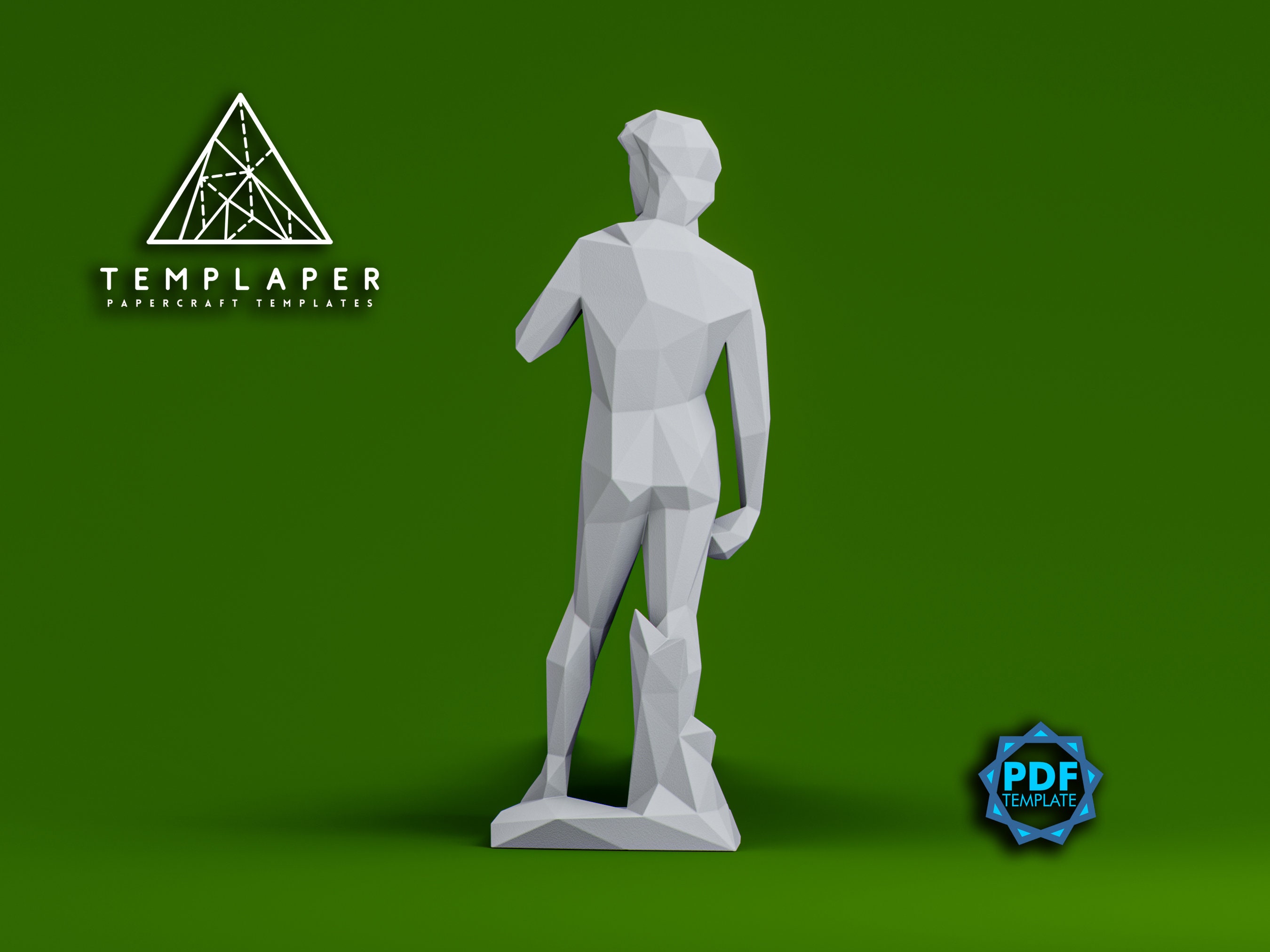 DIY 3D David Michelangelo Paper Model Low Poly Sculpture Etsy diy-3d-david-michelangelo-paper-model-low-poly-sculpture-etsy