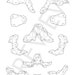 DIY 3D Human Skull Paper Model, Skull Paper 3D, Low Poly Human Skull ...