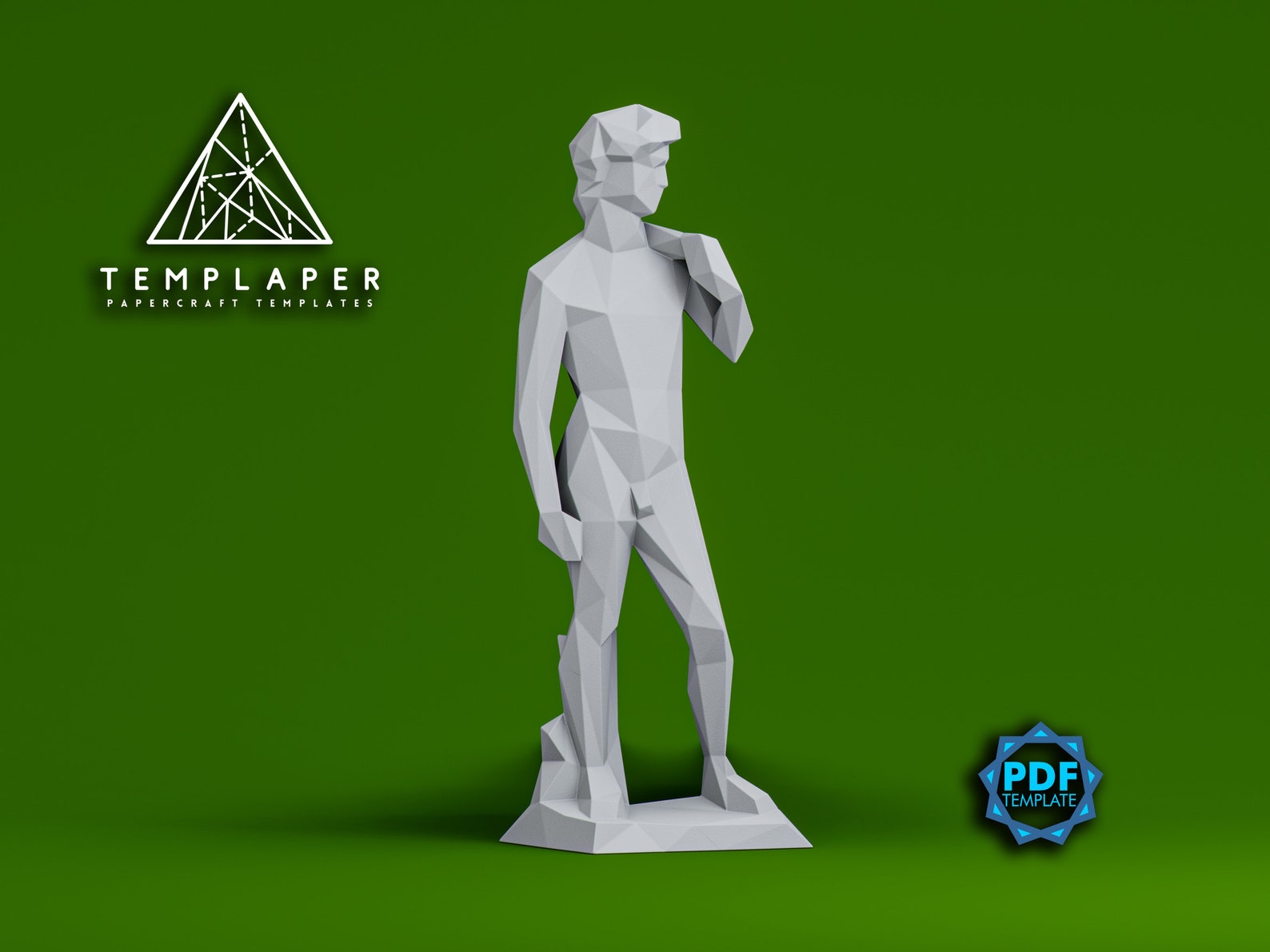 DIY 3D David Michelangelo Paper Model Low Poly Sculpture Etsy diy-3d-david-michelangelo-paper-model-low-poly-sculpture-etsy