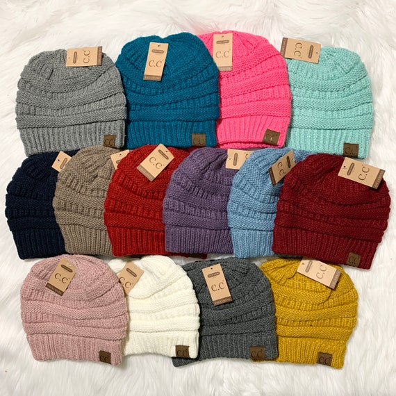C.C Classic Fuzzy Lined Beanies for 