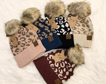 Leopard Print Carhartt Beanie - Etsy 