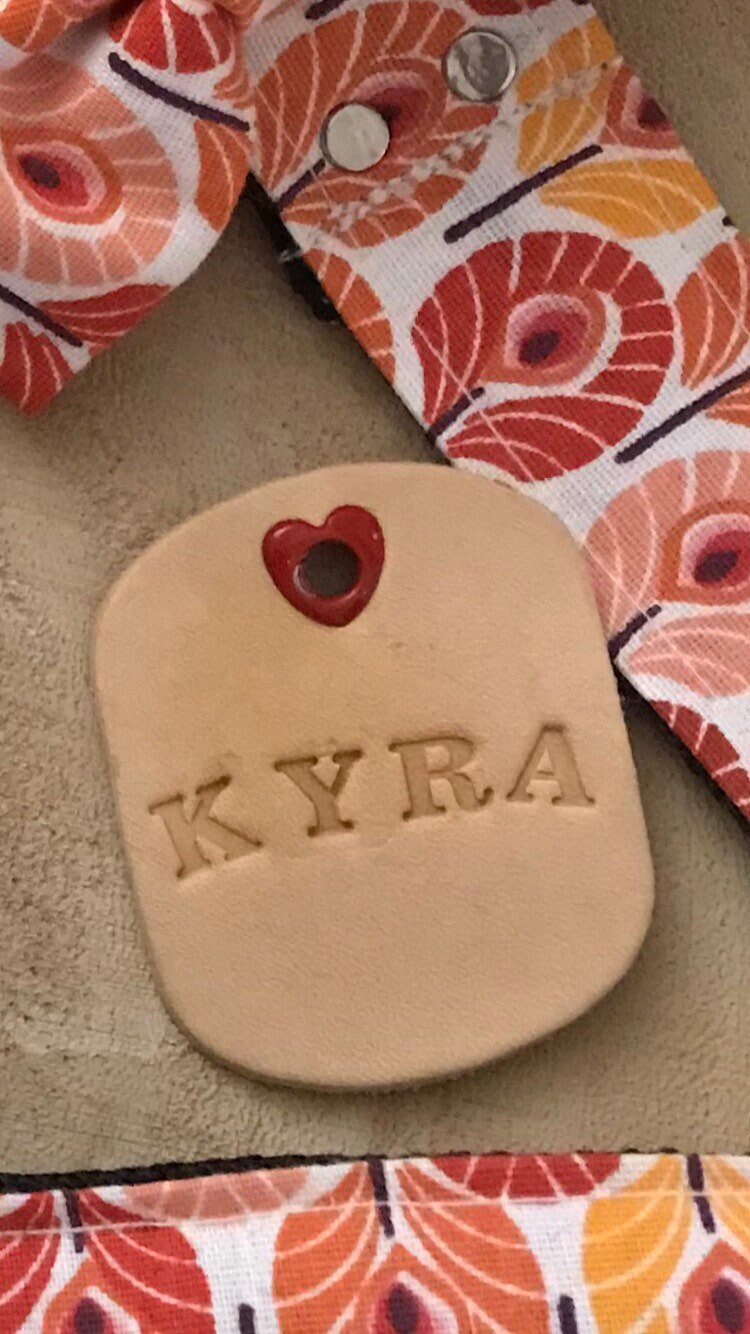 Médaille en Cuir Végétal