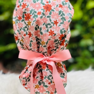 scrub caps,scrub caps for women,  scrub caps for women ponytail,  womens scrub caps,  surgical scrub caps, satin lined scrub cap