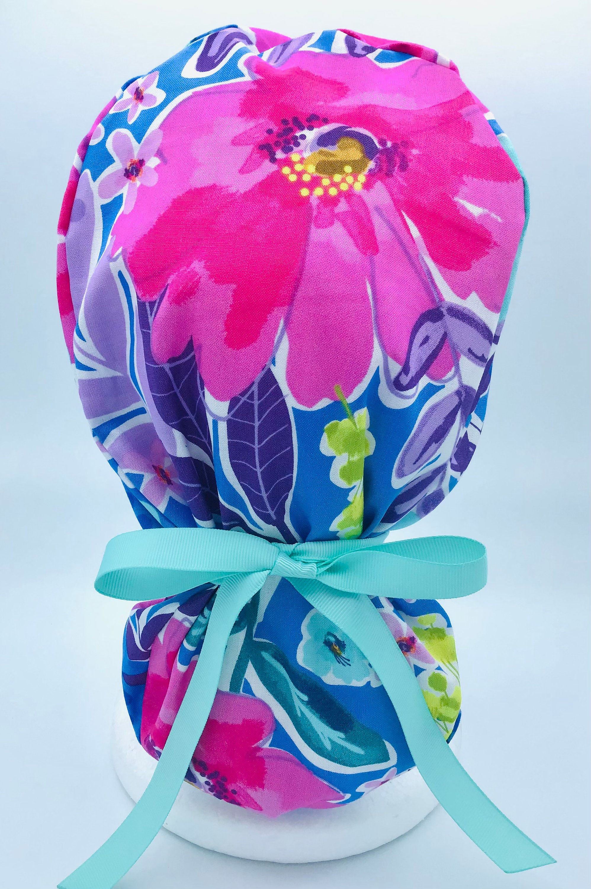 Lilly Pulitzer Pink and Blue Floral Hat Lilly Pulitzer Wide Brim Bucket Hat | Vibrant | Mercari main image 2