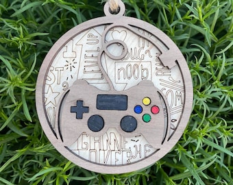 Gamer | Video Controller | Ornament | gift for him | gift for her | They'll Never outgrow it | Digital file | SVG