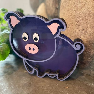 Pig Piggy bank | Personalized gift | Saving | Gift for her | Gift for him | Digital file | SVG