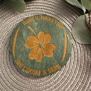 St. Patrick&#39;s Day Untersetzer - Digitale Datei SVG