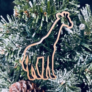 Giraffe cut out | Laser file | Ornament | Digital file | SVG