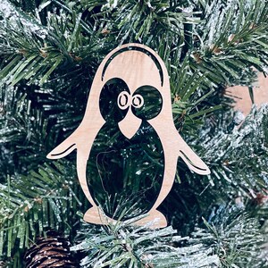 Penguin Silhouette | Cut | Laser tested | Digital file | SVG