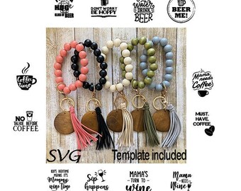 Bier | Kaffee | Wein | Handgelenke Gravur Themen | BUNDLE | Gravur | Schablone | Jig | SVG | Digitale Datei