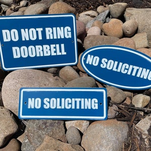 No Soliciting BUNDLE - Digital SVG file download - laser cut and engraved.