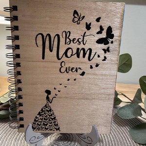 Best MOM ever. Mothers day gift. Notebook. Journal. Digital file. SVG