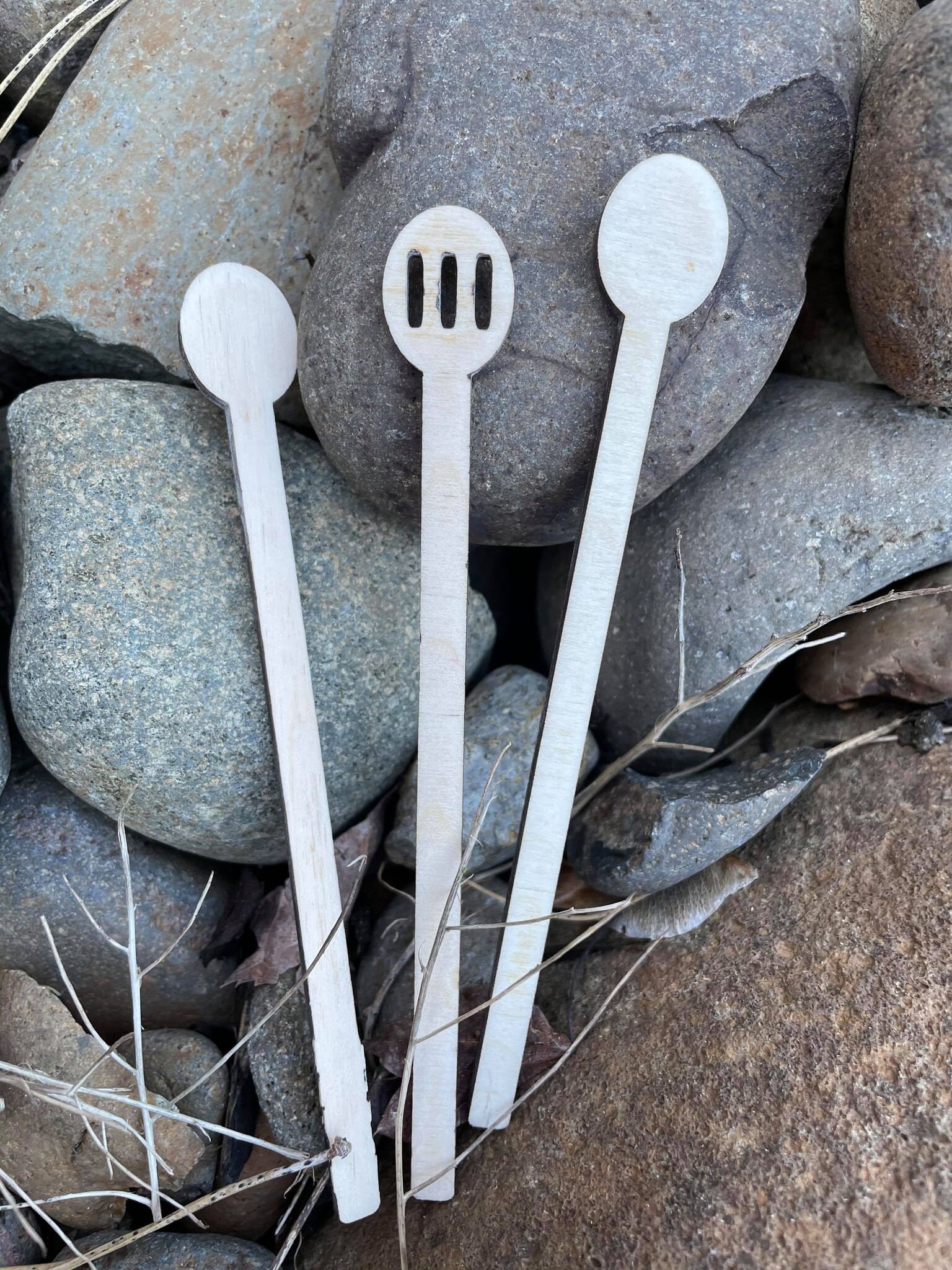 Stir Spoons 3 Types Digital File SVG Friendly Etsy