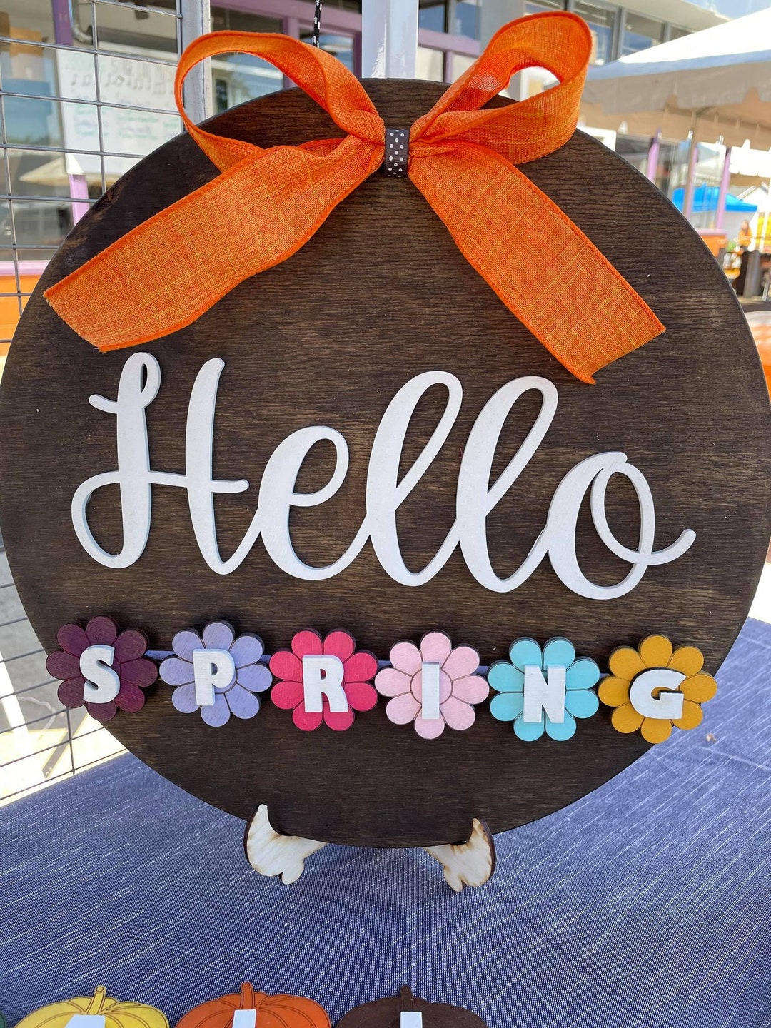 Interchangeable Hello Sign; Fall | Winter | Spring |summer | Version 2. ...