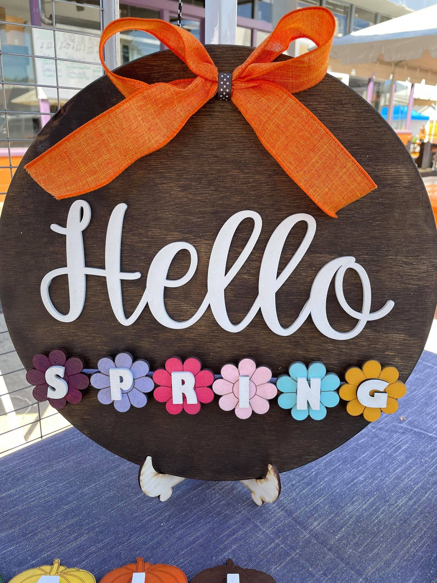 Interchangeable Hello Sign; Fall | Winter | Spring |summer | Version 2. ...