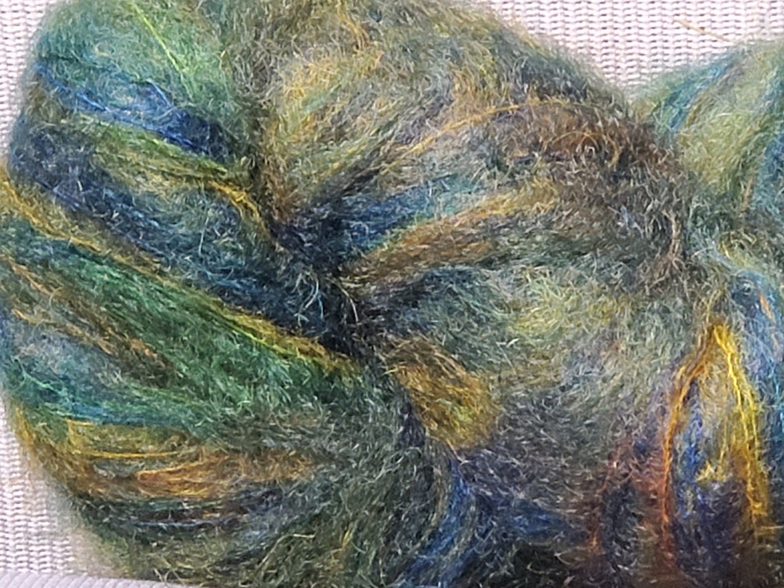 BRUSHED MOHAIR A19 1000YD Yarn Etsy