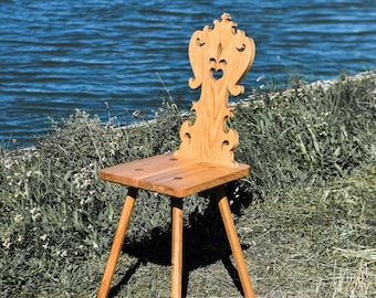 Farmhouse chair - GORENC (oak wood)