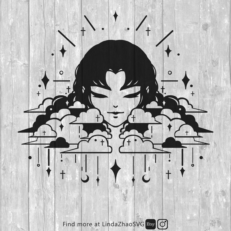 Head in the Clouds SVG Etsy