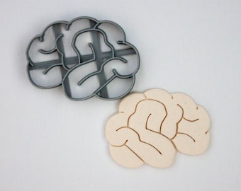 Brain Cookie / Clay Polymer Cutter