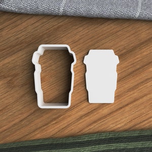 Togo Coffee Cup Cookie / Polymer Clay Cutter