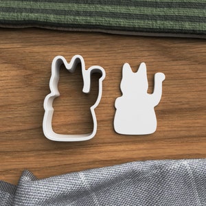 Foremka do ciastek Lucky Cat (Maneki-neko) / do gliny polimerowej