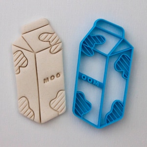 Milchtüte Cookie / Clay Polymer Cutter