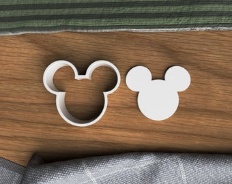 Cortador de galletas de ratón de dibujos animados / arcilla polimérica