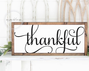 Thankful for You SVG-PNG Instant Download - Etsy