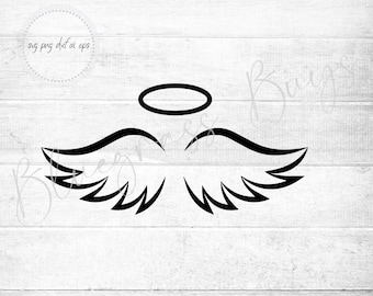 Download Angel Wings Svg Etsy